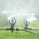 6 Pieces Butterfly Sprinkler Agricultural Sprinkler Automatic Rotary Roof Cooling Sprinkler Lawn Watering Landscaping Sprinkler Series Set 4 Points