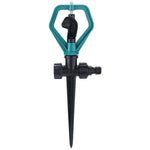 6 Pieces Butterfly Sprinkler Agricultural Sprinkler Automatic Rotary Roof Cooling Sprinkler Lawn Watering Landscaping Sprinkler Series Set 4 Points