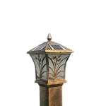 Lawn Lamp Outdoor Lawn Garden Lamp Waterproof Landscape Lamp 65cm Die Casting Aluminum Solar Bronze