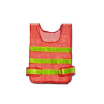 10 Pieces Night Reflective Mesh Vest Reflective Vest Safety Clothing Sanitation Workers Traffic Construction Warning Reflective Vest Black