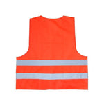 10 Pieces Reflective Vest Reflective Vest Fluorescent Vest Reflective Outdoor Construction Environmental Safety Reflective Coat Fluorescent Orange / 2xl