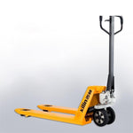 Manual Hydraulic Truck Forklift 2t Carrier Hydraulic Tractor Floor Bull Hand Push Pull Pallet Forklift Lift Loading And Unloading Fork Width 685mm Nylon Double Wheel