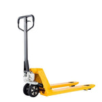 Manual Hydraulic Truck Forklift 2t Carrier Hydraulic Tractor Floor Bull Hand Push Pull Pallet Forklift Lift Loading And Unloading Fork Width 685mm Nylon Double Wheel