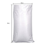 50*80cm 100 Pieces Moisture-proof Waterproof Woven Bag Moving Bag Snakeskin Bag Express Package Bag Packing Load Bag Cleaning Garbage Bag
