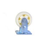 4 Inch Nylon Heavy Universal Wheel Maple Leaf Wheel Flat Car Trolley Universal Wheel With Brake Caster Wheel Directional Single