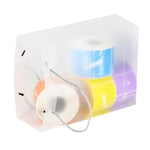 Transparent Handbag (50 Pieces) Packaging Bag PP Frosted Business Gift Bag PP Transparent Plastic Bag