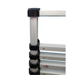 2.3m Aluminum Alloy Bamboo Ladder Telescopic Ladder Load-bearing 150kg