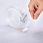 6 Boxes Double Sided Transparent Tape (5cm * 3m * 1mm) (1 Roll / Box)