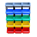 400 * 350 * 160 mm Modular Parts Box Thickened Inclined Plastic Box Material Box Components Box Screw Box Tool Box