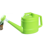 10 Pieces Thickened Sprinkling Kettle Large Watering Spout Plastic Watering Kettle Long Spout Sprinkling Kettle Horticultural Watering Pot Household Watering Pot 2.5L Green Belt Cover