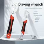 6 Pieces Multi Function Spanner Large Opening Labor Saving Spanner Fast Pipe Two Piece Universal