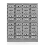 40 Iron Drawer Without Door Parts Cabinet Floor Type Storage Screw Material Tool Component Cabinet Storage Cabinet Sample Cabinet