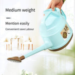 6 Pieces Long Mouth Resin Watering Pot Gardening Watering Pot Plastic Dual Purpose Large Watering Pot Vegetable Watering Pot 3.3L Light Blue
