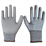 12 Pairs Of Nitrile PU Labor Protection Gloves Anti-Cutting Gloves Impregnated Latex Anti-Slip Wear Protective Gloves