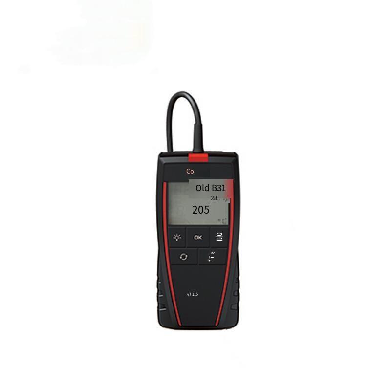 Portable Hot Wire Anemometer Back-lit Bottle Display Precision Instruments