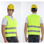 6 Pieces ECVV Reflective Vest Working Vest High Visibility Day Night Warning Safety Vest, Traffic, Construction Safety Clothing