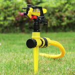6 Pieces Horticultural Sprinkler Controllable Insertion Triangle Bracket 360 Degree Garden Lawn Vegetable Garden Agricultural Lawn Sprinkler Horticultural Greening Agricultural Rocker Irrigation Sprinkler Equipment Ground Insertion Sprinkler Series Set 4