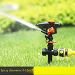 6 Pieces Automatic Watering 360 Degree Adjustable Rotary Garden Sprinkler Lawn Household Greening Vegetable Watering Greenhouse Vegetable Irrigation Sprinkler