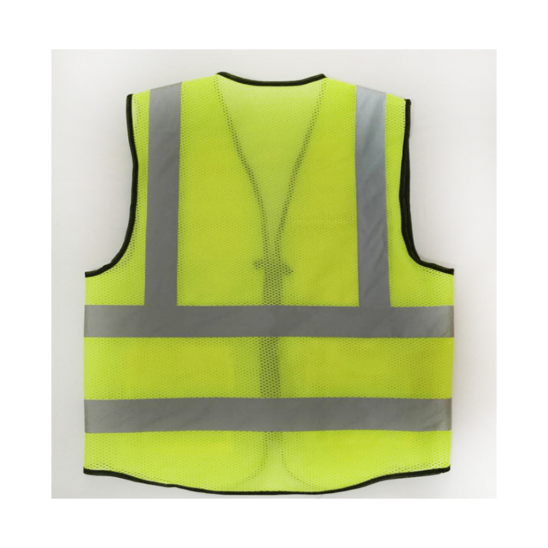 6 Pieces Industrial Custom Reflective Vest With Peach Heart Mesh Logo Color Customization Starting From 20 Pieces
