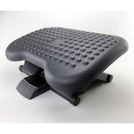 Foot Rest Under Desk Ergonomic Adjustable Height Foot Stool 36 Degree Tilt Angle Adjustment for Home, Office Non-Skid Massage Surface Texture