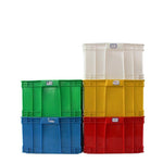 Thickened Turnover Box Rectangular Plastic Box Logistics Box Can Be Covered With Finishing Box Plastic Box Box 520 * 380 * 230 Blue