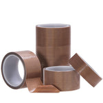 6 Pieces Teflon PTFE Thread Seal Tape 25mm*10m Heat Insulation Tape For Plubming Fixtures, PVC and Metal Pipes, Shower Heads