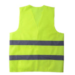 6 Pieces ECVV Reflective Vest Working Vest High Visibility Day Night Warning Safety Vest, Traffic, Construction Safety Clothing