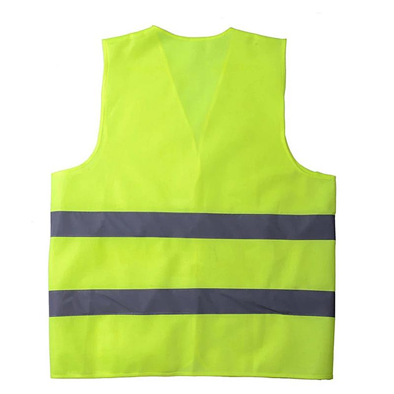 6 Pieces ECVV Reflective Vest Working Vest High Visibility Day Night Warning Safety Vest, Traffic, Construction Safety Clothing