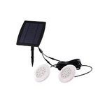 Solar Underwater Lamp Outdoor Waterproof Spotlight Courtyard Lawn Ground Lamp Garden Rockery Pool Lamp Outdoor Underwater Fish Pool Lamp