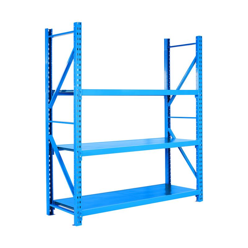 3-Shelf  Storage Shelving Heavy Duty 221 lbs Loading Capacity Per Shelf  1000*400*2000mm Blue Or Gray