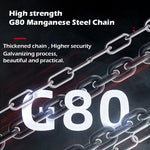 Chain Block Manual Chain Hoist G80 Manganese Steel Chain Carburized Reinforced Gear Material Handling Equipment For WorkShop