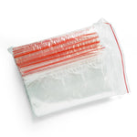 6 Pieces 3 Pack 300 Pieces Large And Small No.6 Self Sealed Food Bag Thickened Waterproof Food Transparent Pe Sealed Bag Clip Chain Sealed Bag 12 × 17cm