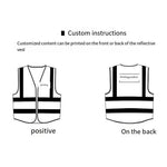 6 Pieces Reflective Vest Yellow Reflective Protection Vest Reflective Suit for Night Working Riding Running