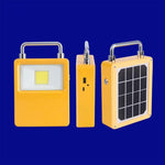 Led Portable Emergency Projector Solar Rechargeable Mobile Outdoor Work Lamp Can Last 13 Hours 10W