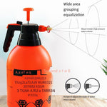 10 Pcs Watering Flower Pot Spray Bottle Garden Household Watering Kettle Pressure Sprayer Sterilizing Kettle (Orange Red)