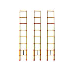 5m Glass Fiber Reinforced Plastic Telescopic Fishing Rod Ladder Bamboo Ladder Elevator Reinforced