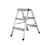 Aluminum Alloy Folding Step Stool Three Step Miter Ladder Engineering Ladder Working Height