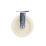 6 Pieces 5 Inch Nylon Wheel Caster Cart Wheel Nylon Wheel Hand Push Wheel Thickened Wheel Light Universal Band Brake