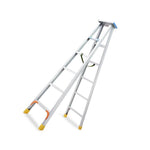 2.5m Folding Miter Ladder Aluminum Alloy Miter Ladder Custom Thickened Double Side Ladder A-type Miter Ladder