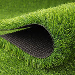6 Pieces Simulation Lawn Mat Carpet Plastic Mat Outdoor Enclosure Decoration Artificial Football Field Artificial Turf 20 mm Green Bottom Thickening