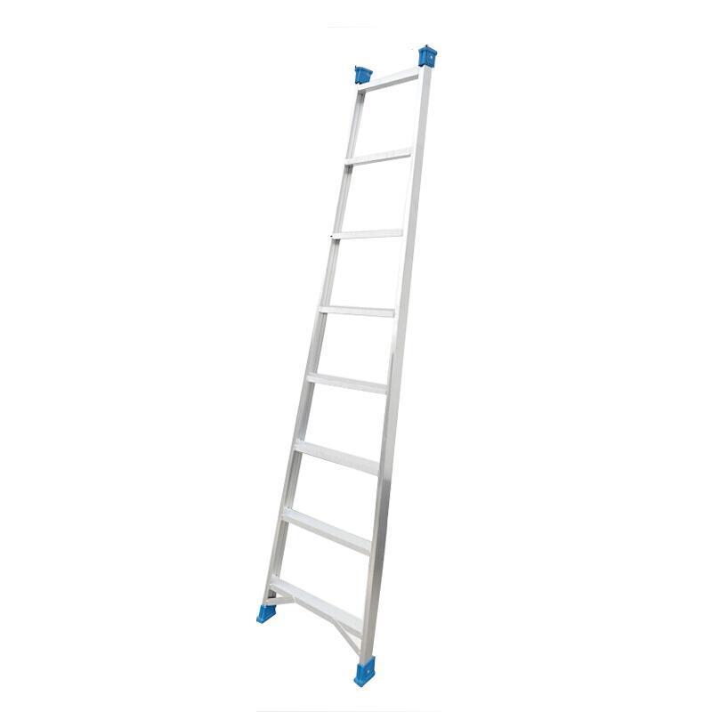 2m Aluminum Alloy Single Ladder Thickened Non-slip