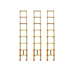 4m Glass Fiber Reinforced Plastic Telescopic Fishing Rod Ladder Bamboo Ladder Elevator Reinforced