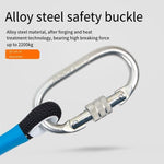 1.8m Safety Belt Electrician Construction Scaffolder Site Connecting Rope Safety Rope Safety Rope Limit Rope Gm8065 Single Small Hook Buffer Bag