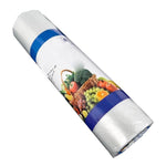 Supermarket Food PE Continuous Roll Bag Large Size 30 * 40 cm 6 Rolls Thickened Point Break Shopping Fruit Store Vegetable Sub Packaging Fresh Keeping Bag Packaging Bag