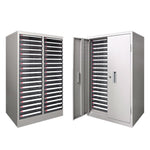 A4 File Cabinet Thickened Drawer Type Metal Parts Cabinet Efficiency Cabinet 5 Extraction File Cabinet No Door