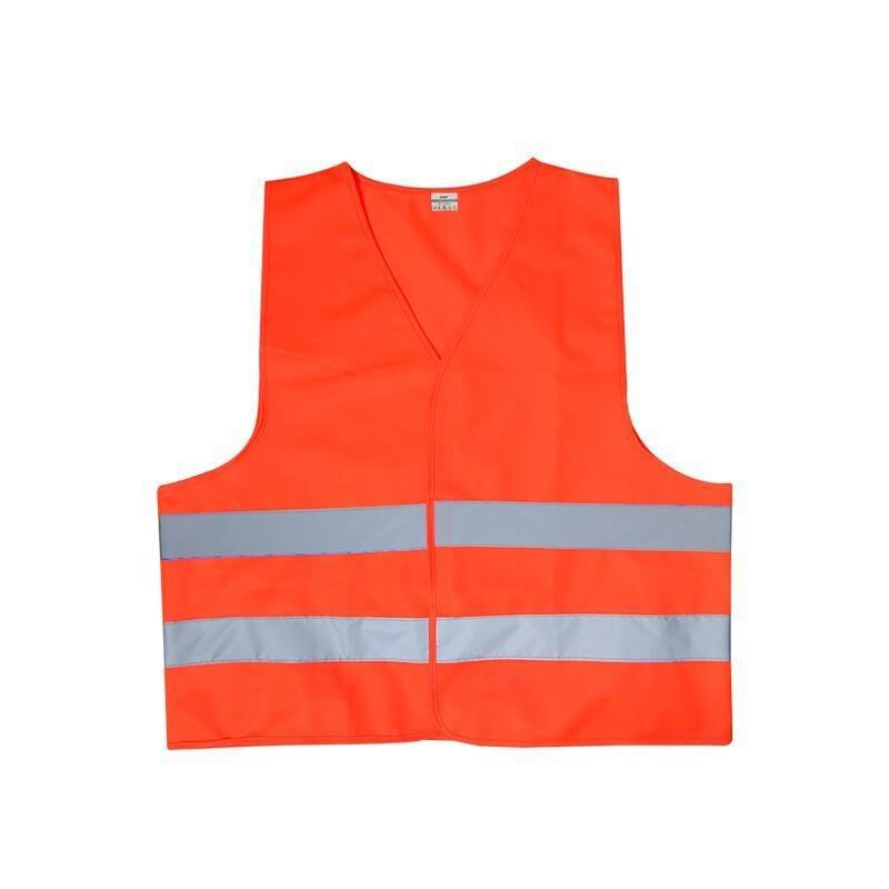 10 Pieces Reflective Vest Reflective Vest Fluorescent Vest Reflective Outdoor Construction Environmental Safety Reflective Coat Fluorescent Orange / 2xl