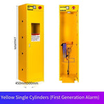 Cylinder Cabinet Alarm Storage Cabinet Safety Cabinet All Steel Explosion Proof Laboratory Intelligent Explosion Proof Cabinet Yellow Single Cylinder No Alarm