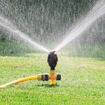 6 Pieces Sprinkler Automatic Sprinkler 360 Degree Rotation Garden Irrigation Flower Watering Vegetable Watering Sprinkler Lawn Cooling Sprinkler
