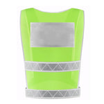 10 Pieces Reflective Vest Vest Safety Clothes Traffic Car Night Riding (Fluorescent Yellow Breathable)