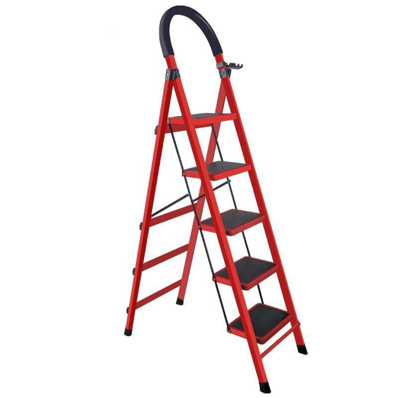 Folding Ladder Industrial Herringbone Ladder Multifunctional Portable Engineering Construction Staircase Small Ladder Climbing Ladder Combined Ladder Climbing Ladder Step Ladder